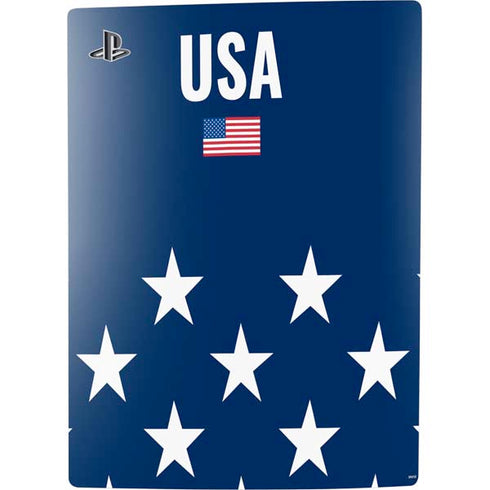 USA Flag Stars PS5 Console Skin
